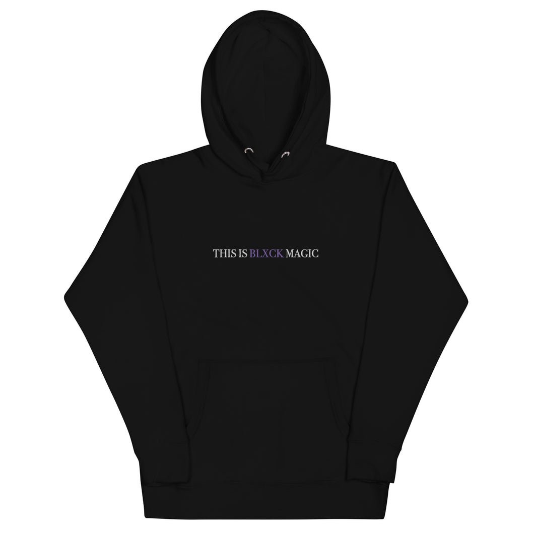 BLXCK MAGIC: a BLXCK man's pride Unisex Hoodie